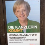 Die Kanzlerin kommt...